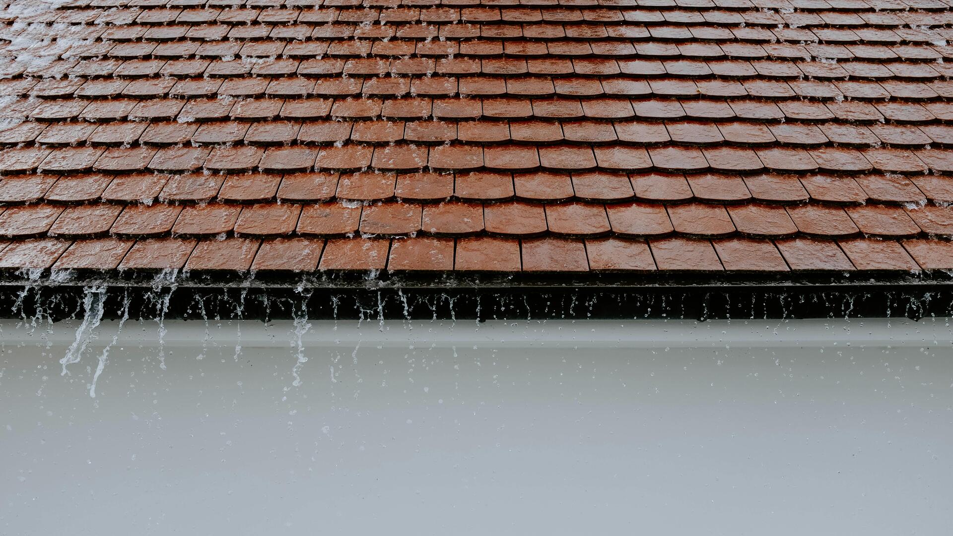 Professional roofing with clay tiles